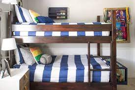 bedding for bunk beds shades of blue
