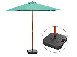outdoor umbrella cantilever stand water