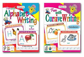 Cursive (also known as script, among other names) is any style of penmanship in which some characters are written joined together in a flowing manner, generally for the purpose of making writing faster, in contrast to block letters. Fun Cursive Writing English 2 Children Books At Rs 65 Piece S Handwriting Books Id 11412372212