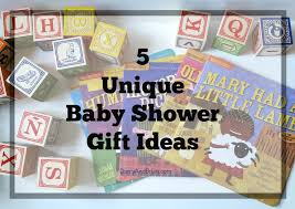 5 unique baby shower gift ideas