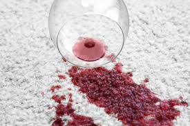 how to get red wine out of carpet