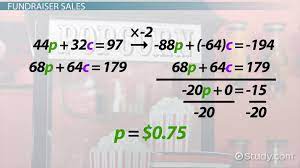 Solve System Of Equations Word Problems
