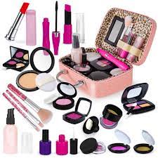 makeup set with cosmetic bag