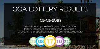 Goa Lottery Rajshree Tiger Weekly Results 1st January 2019