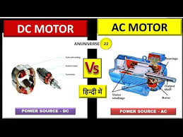 dc motor and ac motor difference