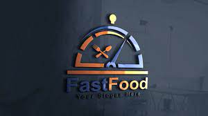 free fast food logo design template psd