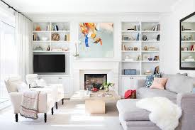 Living Room Built Ins With Tv