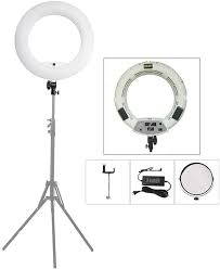 Amazon Com Yidoblo 18 Inch 96w 480 Smd Led Ring Light Bi Color Dimmable Photo Studio Video Portrait Film Selfie Youtube Photography Continuous Lights With Phone Camera Bracket Makeup Mirror White Camera