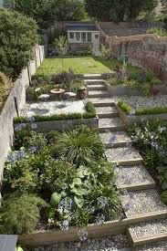sloping garden ideas with pics from