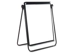 Whiteboard And Easel With Storage Office Flip Chart