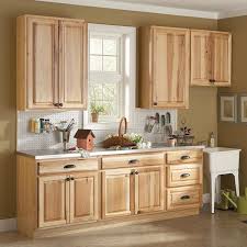 Wall Kitchen Cabinet In Natural Hickory