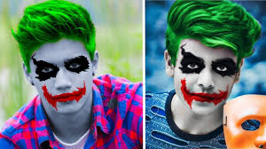 joker face effect picsart editing
