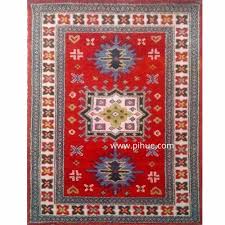 new zealand wool cut pile kazakh rug