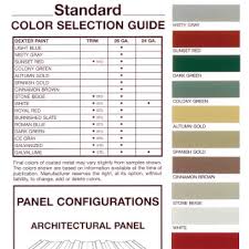 Cupola Kit Color Charts Cupolas For Roofs And Barns