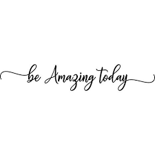 My Vinyl Story Be Amazing Today Wall Decals For Bedroom Inspiring Motivational Decal Quote Religious Words And Saying Sticker Sign Family Decor