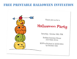 Free Printable Halloween Invitation Template Magdalene