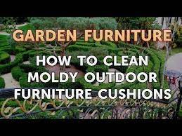 how to clean moldy outdoor furniture