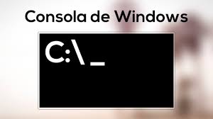 la consola de windows comandos