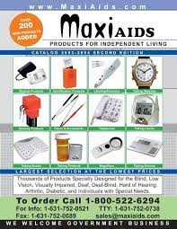 To Order Call 1 800 522 6294 Maxi Aids