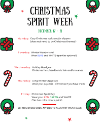 When organizing christmas spirit week it is important to advertise all the events. Top Schererville Private School Crown Point Christian School Top Private School Schererville