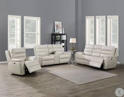 duval ivory power reclining sofa