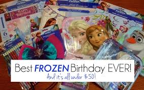 The Best Frozen Birthday Party Ever