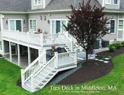 Walkout Basement Deck Stairs With