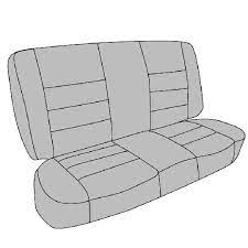 1981 5 1982 Vw Rabbit Convertible Seat