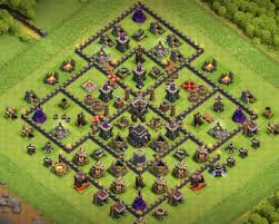 Town hall usually contains 20% of the resources and keeping it in the middle increases your chance of saving loot too ! Best Th9 Farming Base 2020 6 Bases Copy Link Bestcocbases