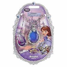 Details About Sofia The First Light Up Princess Necklace Amulet Will Light Up
