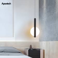 Whether you want a dramatic lighting option that compliments a glamorous decor scheme, or you want to keep things simple with a dome or glass pendant, our range of bedroom pendant lighting has something for everyone. Modern Creative Led Pendant Lights Bedside Ceiling Hanging Night Lights Restaurant Hotel Guest Room Deco Lighting Fixtures Pendant Lights Aliexpress