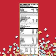 Lucky Charms Nutrition Facts Malt O Meal Post Consumer