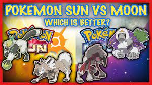 Pokémon Sun and Moon: Which is Better? - YouTube