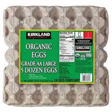 kirkland signature organic large eggs