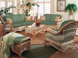 piece natural rattan wicker furniture set