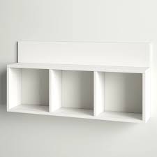Cubby Shelf Wall Fixture Modern Look