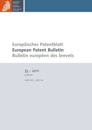 Danone aqua yang merupakan perusahaan. Bulletin 2011 35 European Patent Office