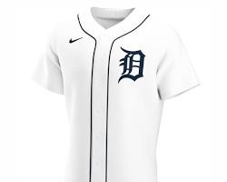 Image of Detroit Tigers replica jersey