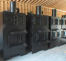 wood fired forced air furnace