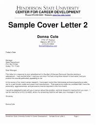 Cover Letter Sample For A Sales Representative New Application