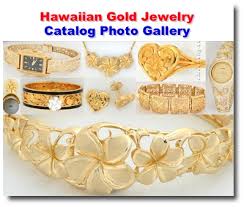 hawaiian gold jewelry catalog photo