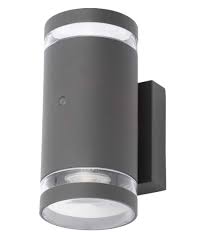 Gu10 Photocell Wall Light Anthracite