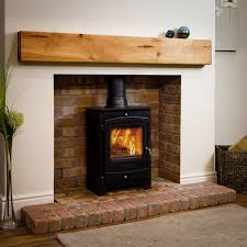 Oak Fireplace Beam Mantel Shelves