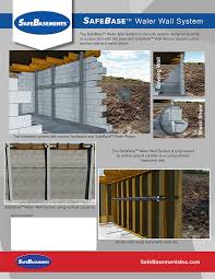 Safebase Waler Wall Support System