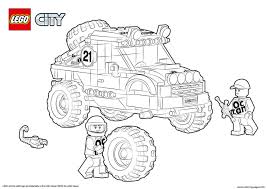 Lego has been a long time favorite of children, and adults everywhere. Lego City 4x4 Off Roader Coloring Pages Printable