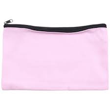 pink canvas makeup bag bulk cosmetic