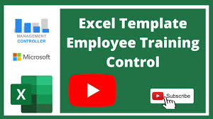 excel template employee training
