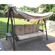 The outdoor porch swing with frame plan Costco Swing Replacement Canopy Garden Winds