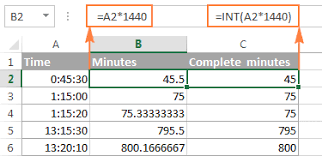 excel convert time to decimal number
