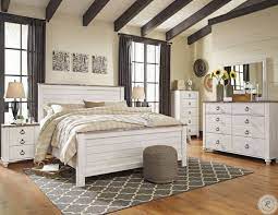 Shop wayfair for a zillion things home across all styles and budgets. Willowton Whitewash Panel Bedroom Set From Ashley Coleman Furniture